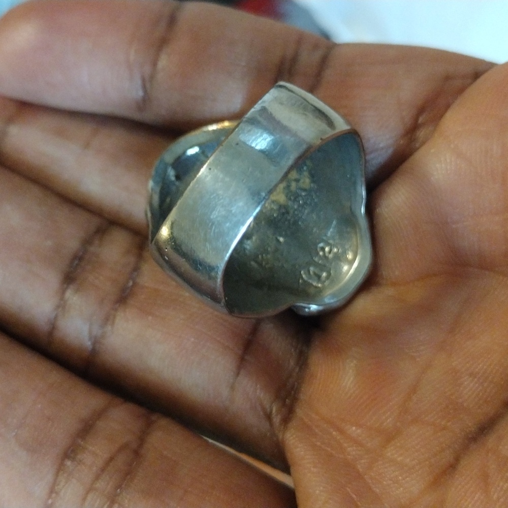 Harley-Davidson Twin Eagle Head Stainless Steel Ring - Picture 4 of 10
